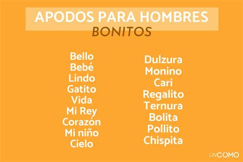 apodos chidos|nombres chistosos para hombres.